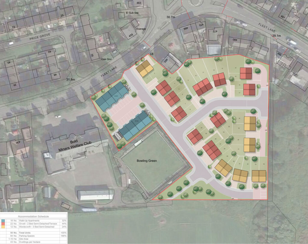 Fleet Lane St Helens Planning Submitted